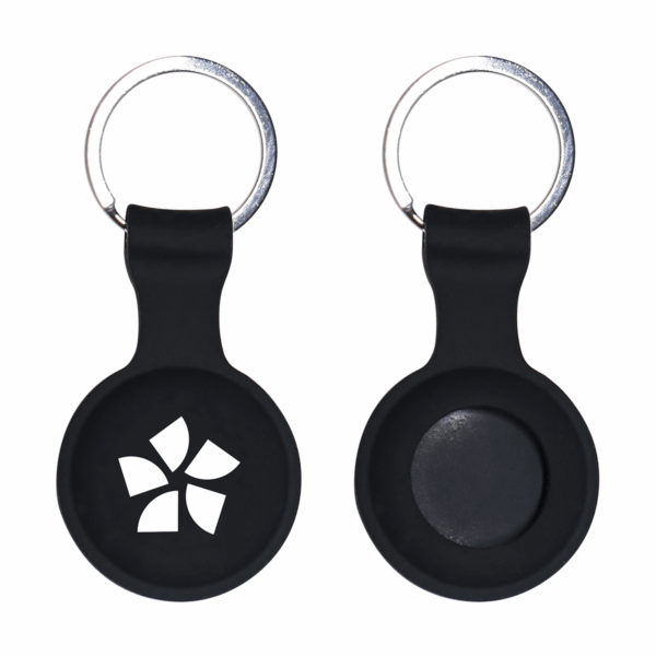 Aster Bluetooth Button Holder - Keychain - Black